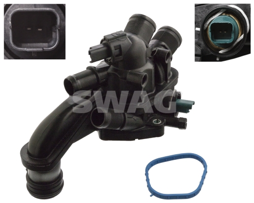 Termostat,lichid racire 11 10 3197 SWAG